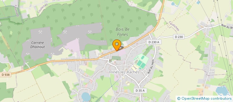 localisation de l'entreprise SAGEROB à FLINES-LEZ-RACHES