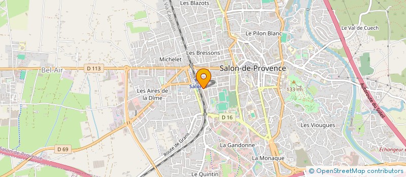 localisation de l'entreprise SAGES COMME DES IMAGES  SALON-DE-PROVENCE