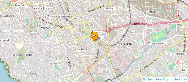 localisation de l'entreprise SAGES-FEMMES DU HUITIEME  MARSEILLE