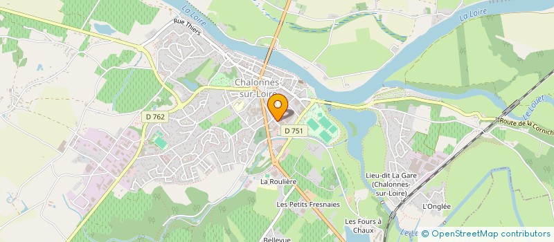localisation de l'entreprise SAGES-FEMMES DU MARAIS à CHALONNES-SUR-LOIRE