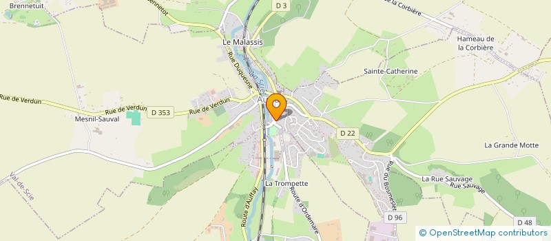 localisation de l'entreprise SAGES -FEMMES LIBERALES DE HAUTE-NORMANDIE à VAL-DE-SCIE