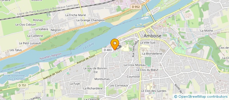localisation de l'entreprise SAGES-FEMMES MN à AMBOISE
