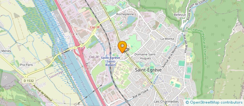 localisation de l'entreprise SAGESSE  SAINT-EGREVE