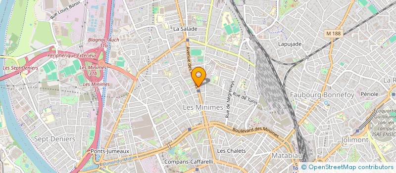 localisation de l'entreprise SAGESSE ASSURANCES TOULOUSE à TOULOUSE