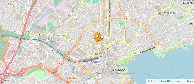 localisation de l'entreprise SAGESSE & SOLIDARITE à ANNECY