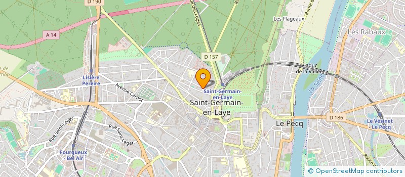 localisation de l'entreprise SAGEX RESIDENCE  SAINT-GERMAIN-EN-LAYE