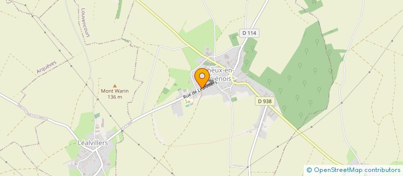 localisation de l'entreprise SAGEZ-ELEC à ACHEUX-EN-AMIENOIS
