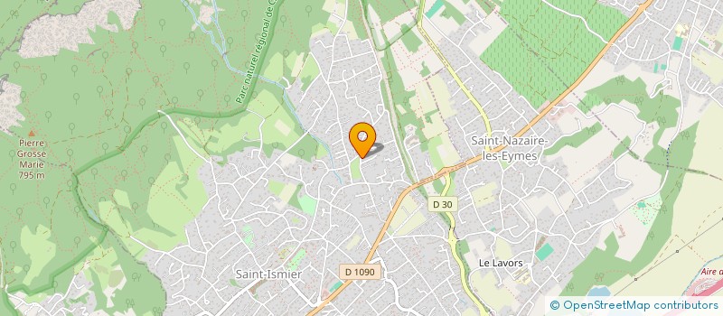 localisation de l'entreprise SAGHA  SAINT-ISMIER