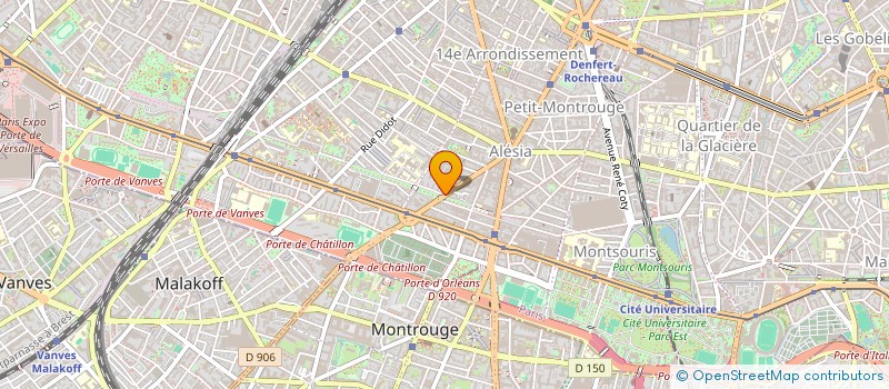 localisation de l'entreprise SAGIC OUEST  PARIS