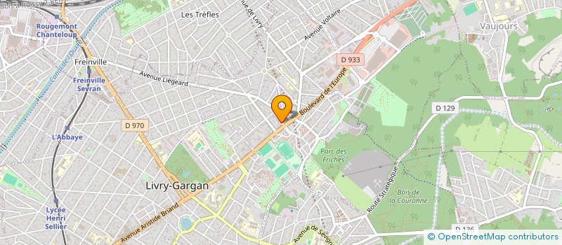 localisation de l'entreprise SAGIF à LIVRY GARGAN