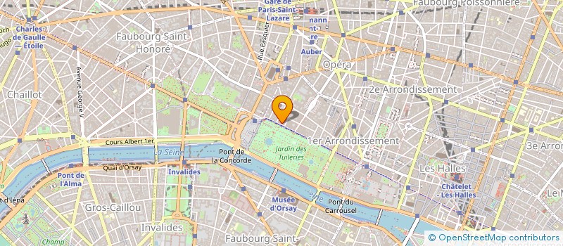 localisation de l'entreprise SAGIL  PARIS