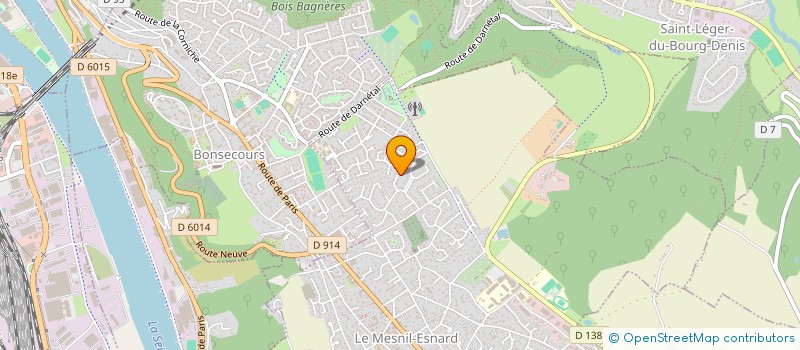 localisation de l'entreprise SAGIM  LE MESNIL-ESNARD