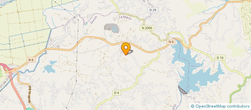 localisation de l'entreprise SAGIP TRAVAUX GUADELOUPE  DUCOS