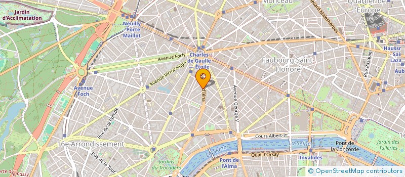 localisation de l'entreprise SAGIPA 1  PARIS