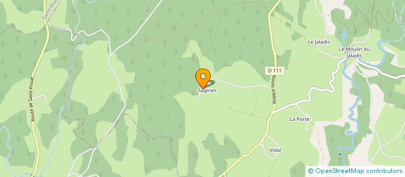localisation de l'entreprise SAGIRANCH  SAINT-JULIEN-AUX-BOIS