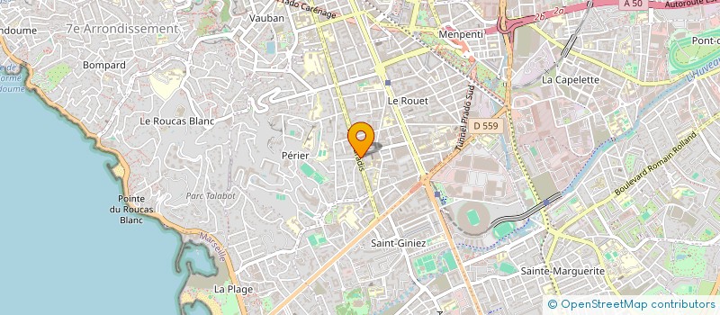 localisation de l'entreprise SAGIT LA TOCADE SOC IMMOB à MARSEILLE