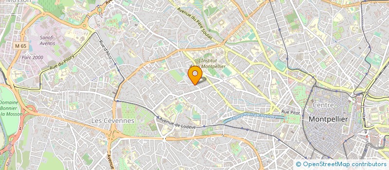 localisation de l'entreprise SAGITA SARL à MONTPELLIER