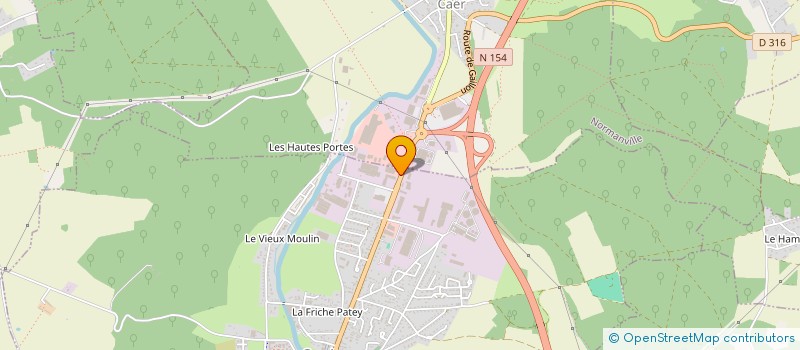 localisation de l'entreprise SAGITARIUS à GRAVIGNY