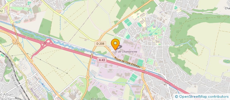 localisation de l'entreprise SAGITTA IMMOBILIER à BOURGOIN-JALLIEU