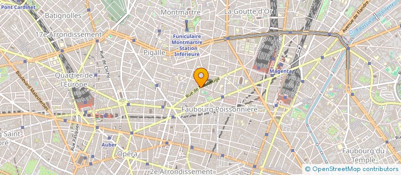 localisation de l'entreprise SAGITTAIRE à PARIS