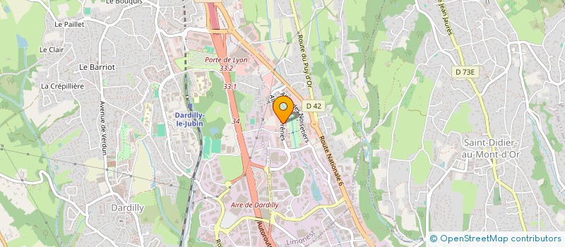 localisation de l'entreprise SAGITTAIRE ARCHITECTES ASSOCIES  LIMONEST