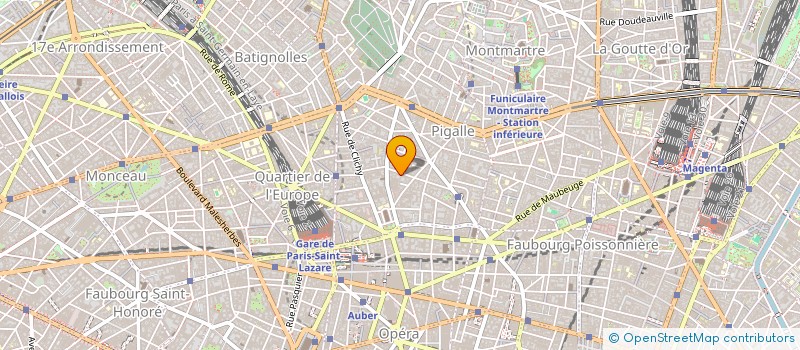 localisation de l'entreprise SAGITTAIRE FILMS  PARIS