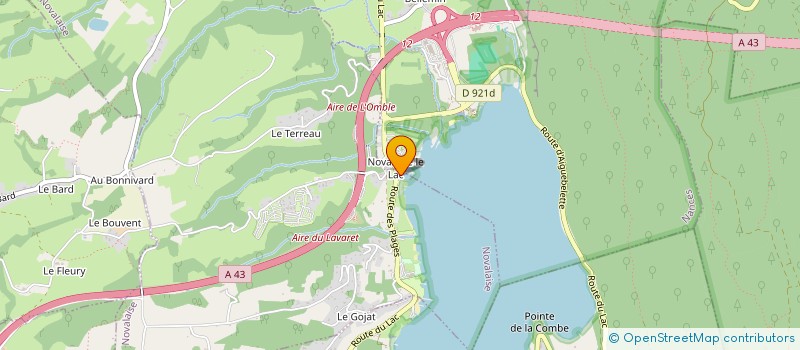 localisation de l'entreprise SAGITTARIUS  NOVALAISE