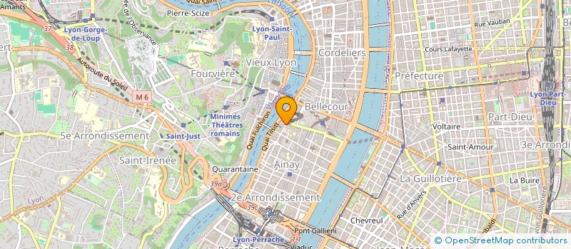 localisation de l'entreprise SAGITTARIUS INVESTMENTS à LYON