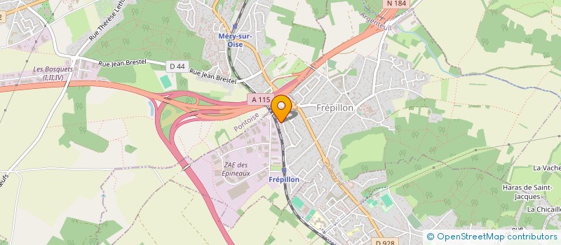 localisation de l'entreprise SAGL CATTANT  FREPILLON