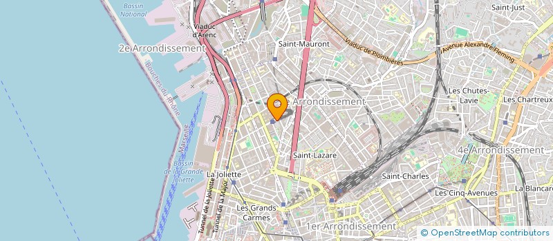 localisation de l'entreprise SAGLAM à MARSEILLE