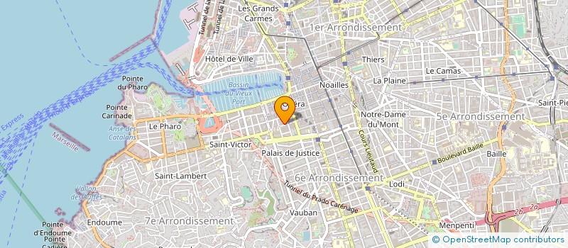 localisation de l'entreprise SAGLAM à MARSEILLE