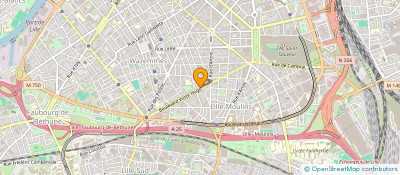 localisation de l'entreprise SAGNA ENERGIE à LILLE