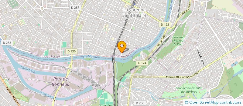 localisation de l'entreprise SAGONE CORSICA à SAINT-MAUR-DES-FOSSES