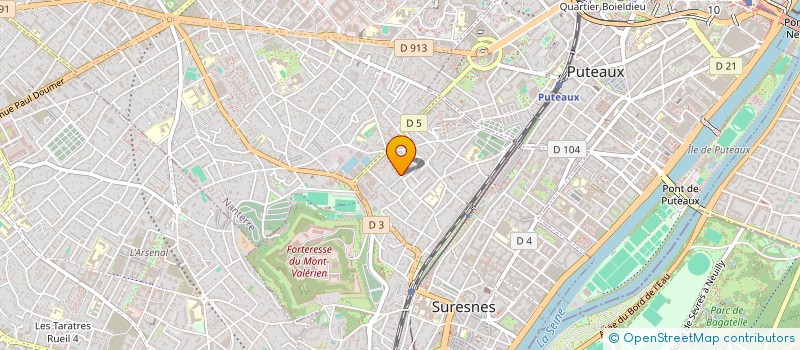 localisation de l'entreprise SAGRETHO à SURESNES