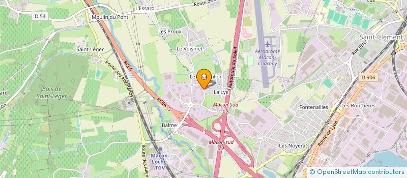 localisation de l'entreprise SAGS SERVICES à CHARNAY-LES-MACON