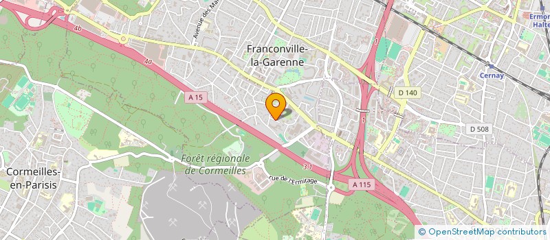 localisation de l'entreprise SAGUI CONSTRUCTION  FRANCONVILLE