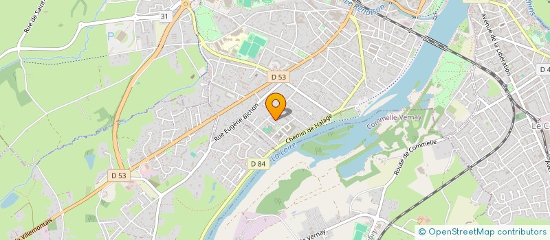 localisation de l'entreprise SAGUN ADEM à ROANNE