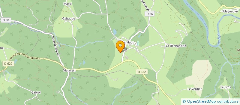 localisation de l'entreprise SAGUNTO  LE BEZ