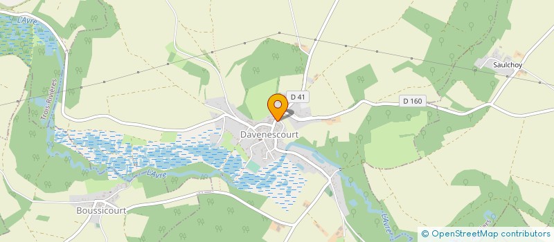 localisation de l'entreprise SAGV à FAVEROLLES