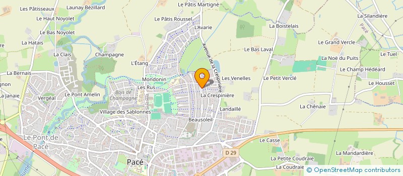 localisation de l'entreprise SAH RENOVATION à PACE