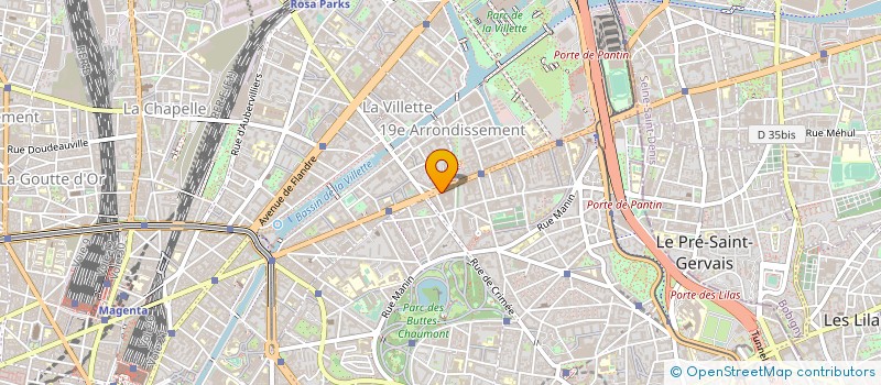 localisation de l'entreprise SAHA à PARIS