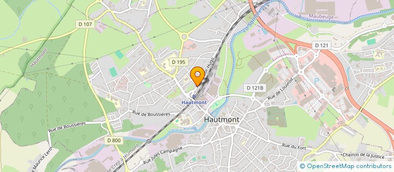 localisation de l'entreprise SAHA  BEAUFORT