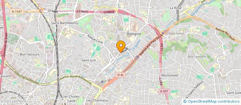 localisation de l'entreprise SAHAKYAN à MARSEILLE