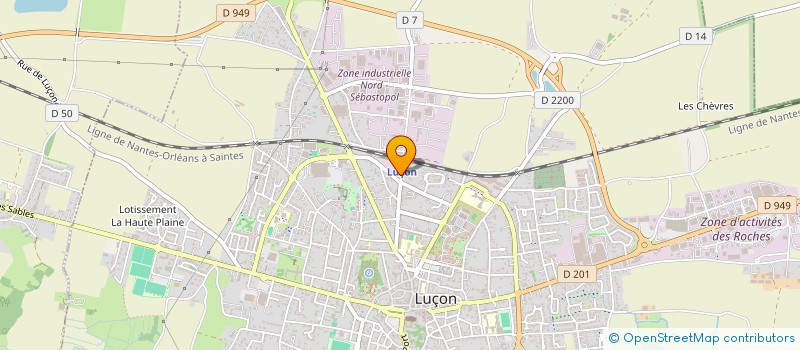 localisation de l'entreprise SAHAME MULTIPOTENTIEL  LUCON