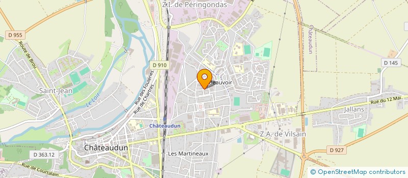 localisation de l'entreprise SAHARA à CHATEAUDUN