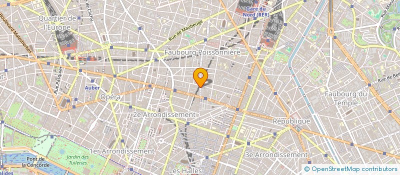 localisation de l'entreprise SAHARA à PARIS