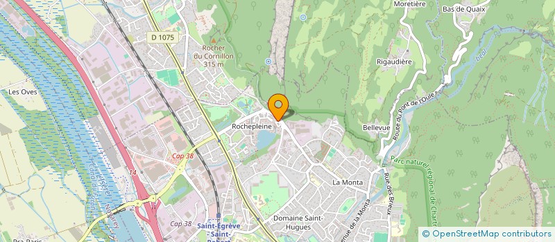 localisation de l'entreprise SAHARA  SAINT-EGREVE