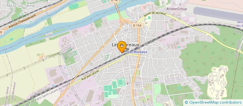 localisation de l'entreprise SAHARA TAXI à LES MUREAUX