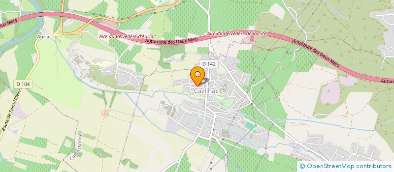 localisation de l'entreprise SAHEL GLOBAL CONSULTING  CAZILHAC