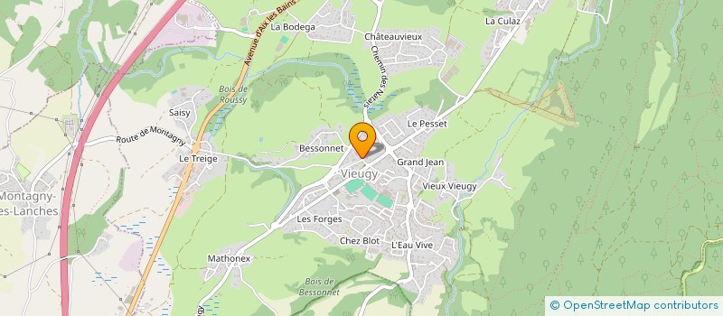 localisation de l'entreprise SAHELACT à ANNECY